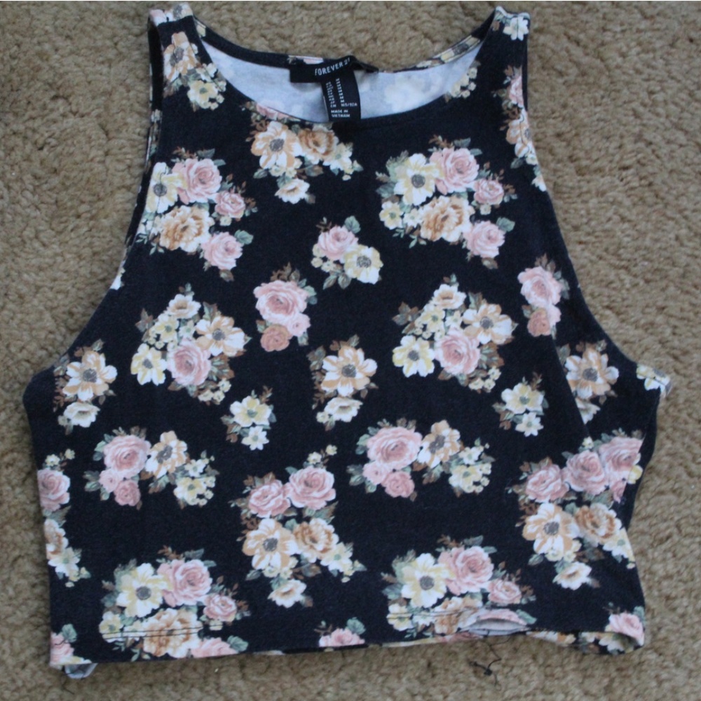 Forever21 Cropped Tank Top